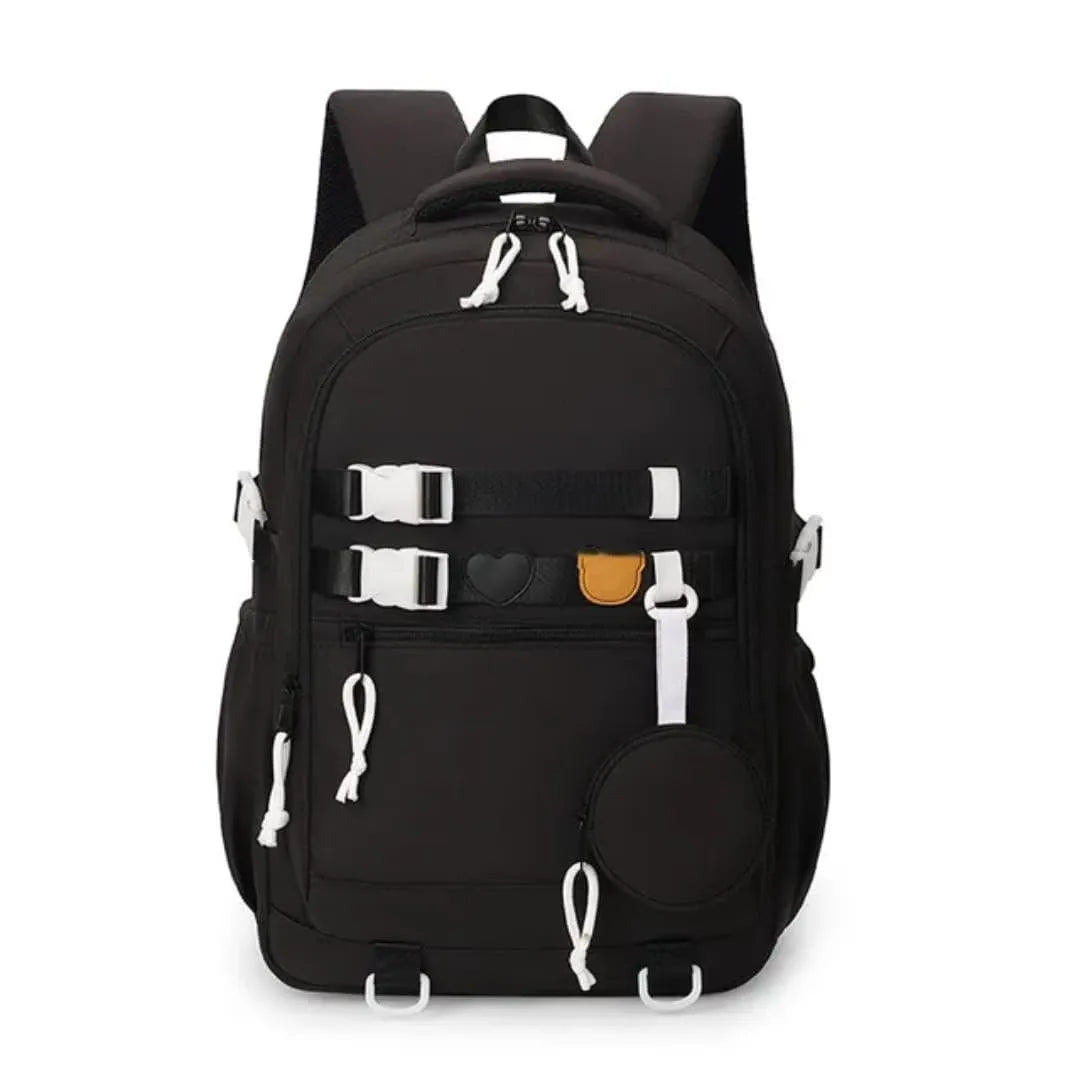 WALSON Korean Laptop Backpack for Men & Women – 16-Inch, Water-Resistant, Anti-Theft Design