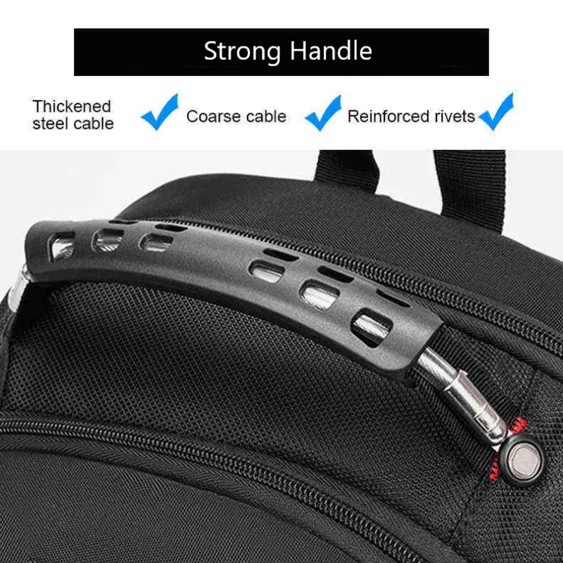 S GEAR Laptop & Travel Backpack with USB & AUX Port | Anti-Theft | Rain Cover | 15.6–17” Laptop Bag