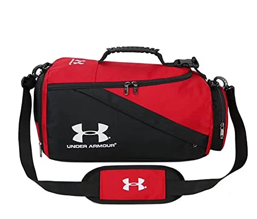 UA Storm 3-Way Travel Gym Duffle Backpack 30L – Waterproof Shoulder & Hand Carry Bag (Blue/Black)