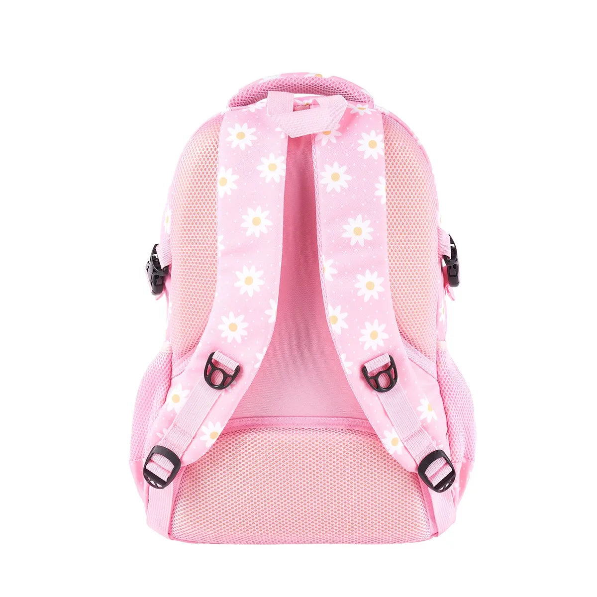 Tottus 360 Teenager  School & College Backpack Floral Design – Water Resistant, D-Hooks, Ergonomic Padded Back